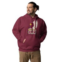 Hoodie unisexe grenat - Logo Griffins