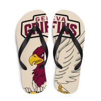 Tongs unisexe beige - logo Griffins