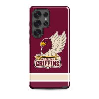 Coque Samsung Galaxy S20 jusqu'à S26 Ultra grenat - Logo Griffins