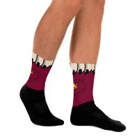 Chaussettes unisexes grenat - Logos Griffins